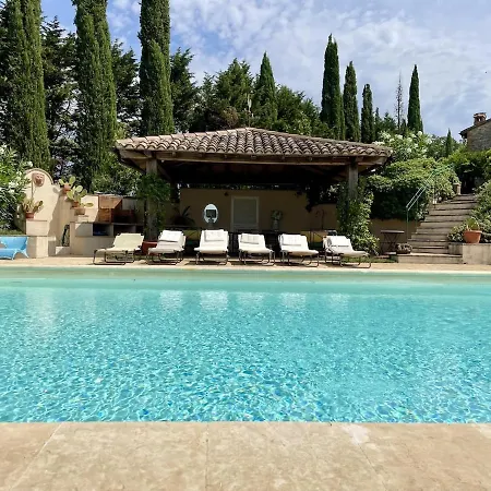 Вилла Casa Leoni, Privata Con Piscina Panoramica Quadrelli